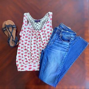 Floral Print Tank top